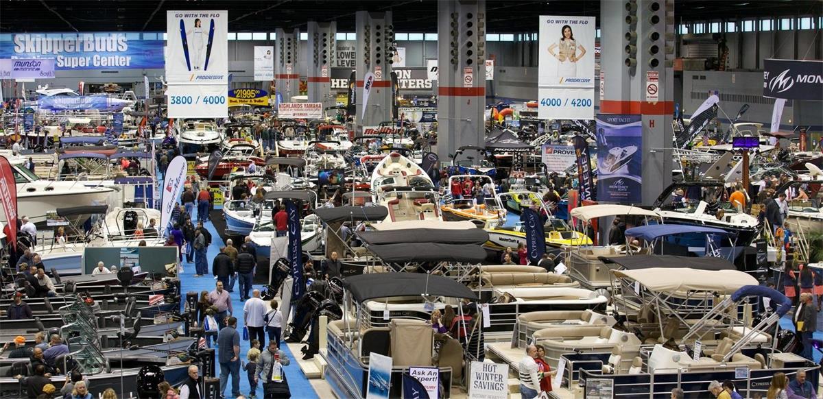 2024 Chicago Boat Show palaa McCormick Placeen tammikuussa