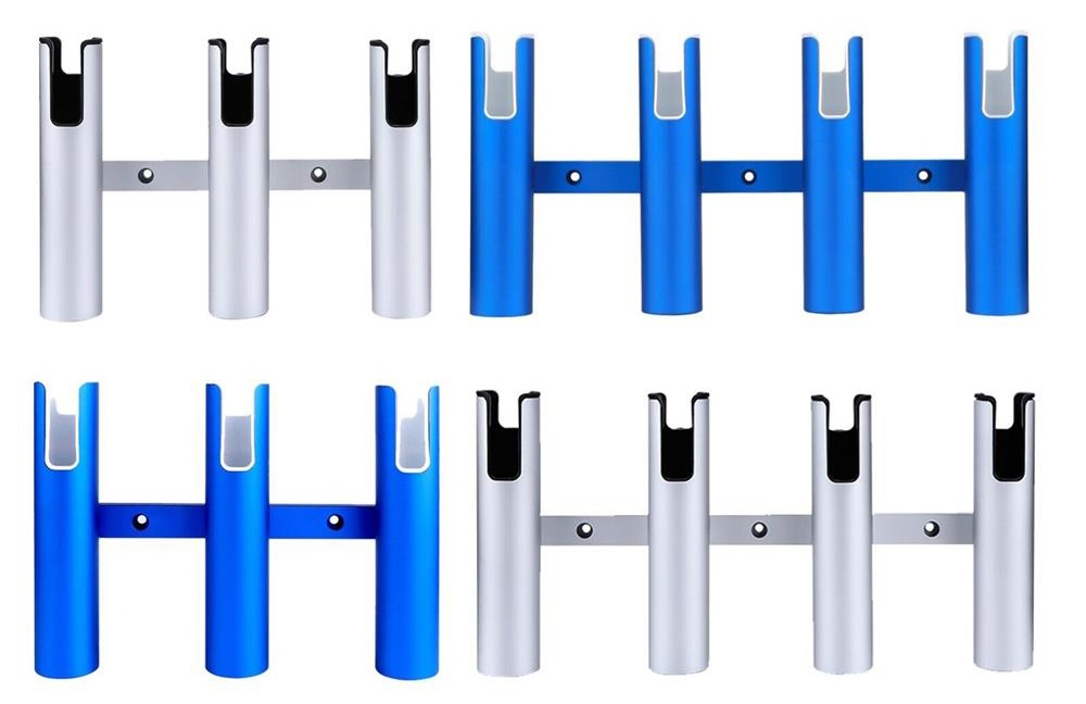 Superior alumiiniseoksesta valmistettu Marine 4 putken sauvan pidike