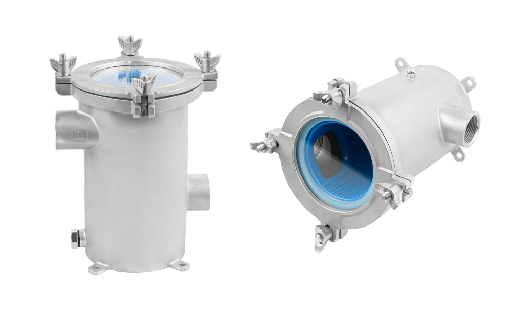 316 ruostumattomasta teräksestä valmistettu merivesisuodatin