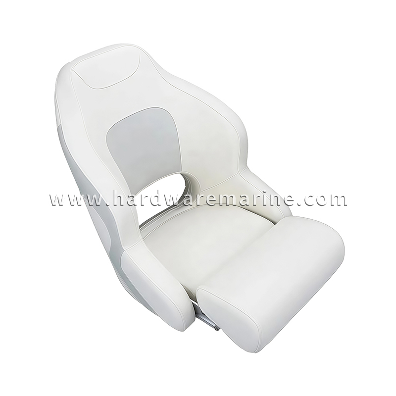 Deluxe Flip-Up Marine Seat (vaaleanharmaa ja tummanharmaa)
