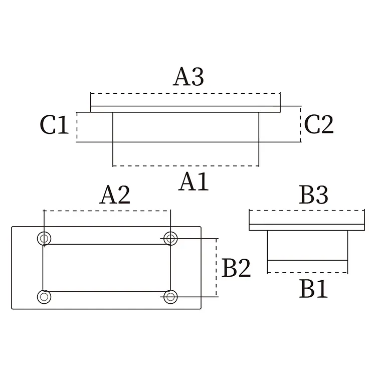 316 Stainless Steel Marine Split Bollard With Pin